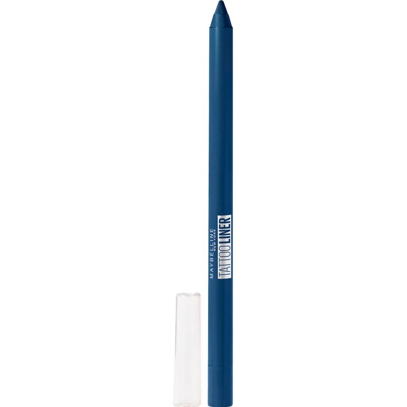 Maybelline New York – Tattoo Liner Gel Pencil – 921 Deep Teal – Blauw – Waterproof Slijpbaar Oogpotlood