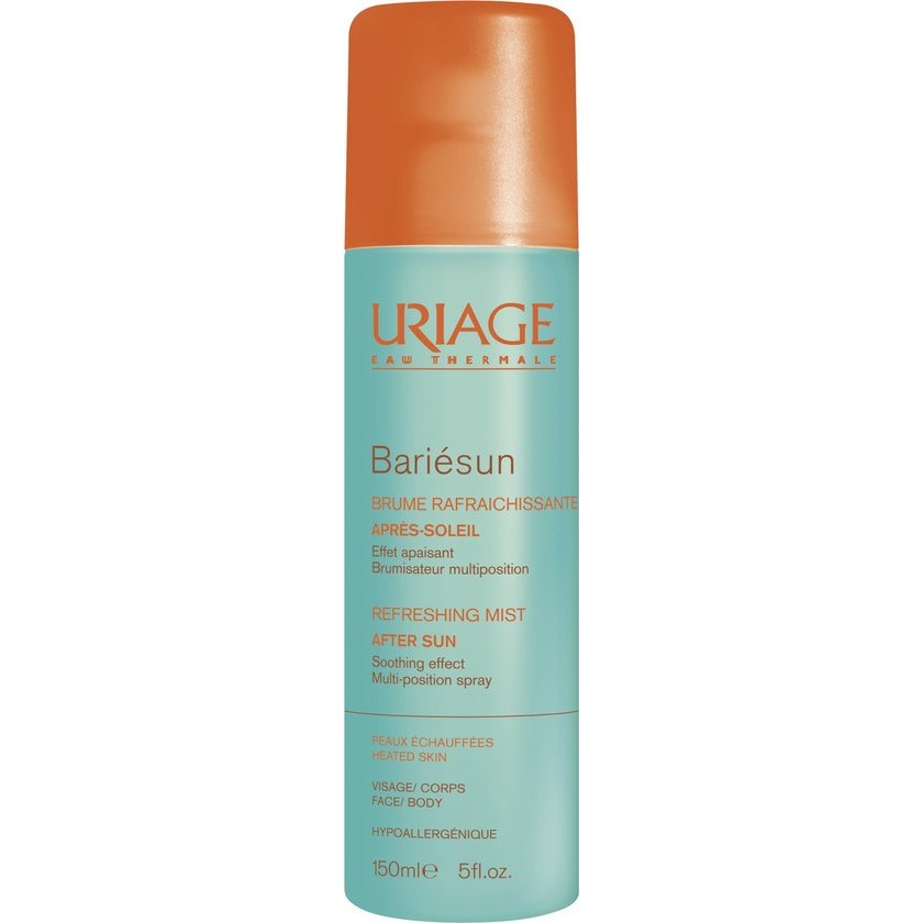 Uriage Bariesun Brume Rafraichissante Apres soleil Spray Na Het Zonnen   Gezicht  Lich 150ml