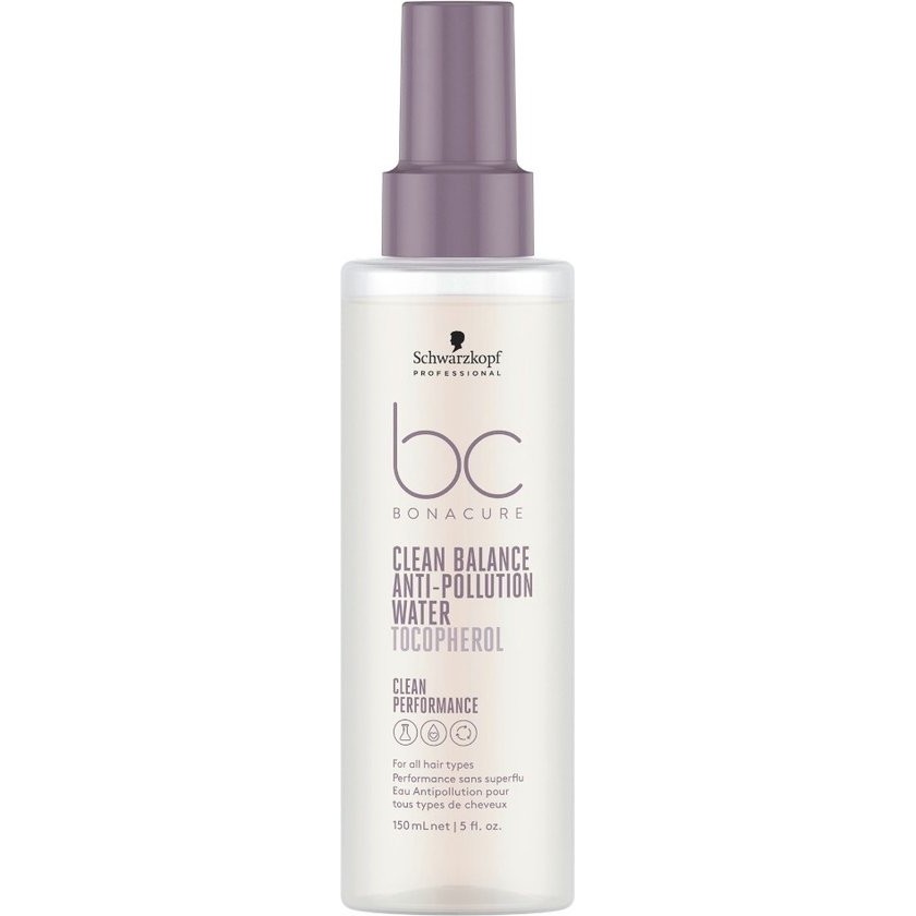 Schwarzkopf – Bonacure Clean Balance Anti-Pollution Water – 150ml