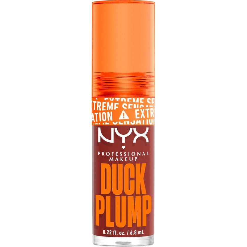 Nyx Professional Makeup Duck Plump – Brick Of Time – Plumping lipgloss – Rood – 6,8ml