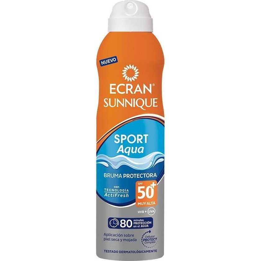 Ecran Sport Aqua – Zonnebrand Spray – 250 ml