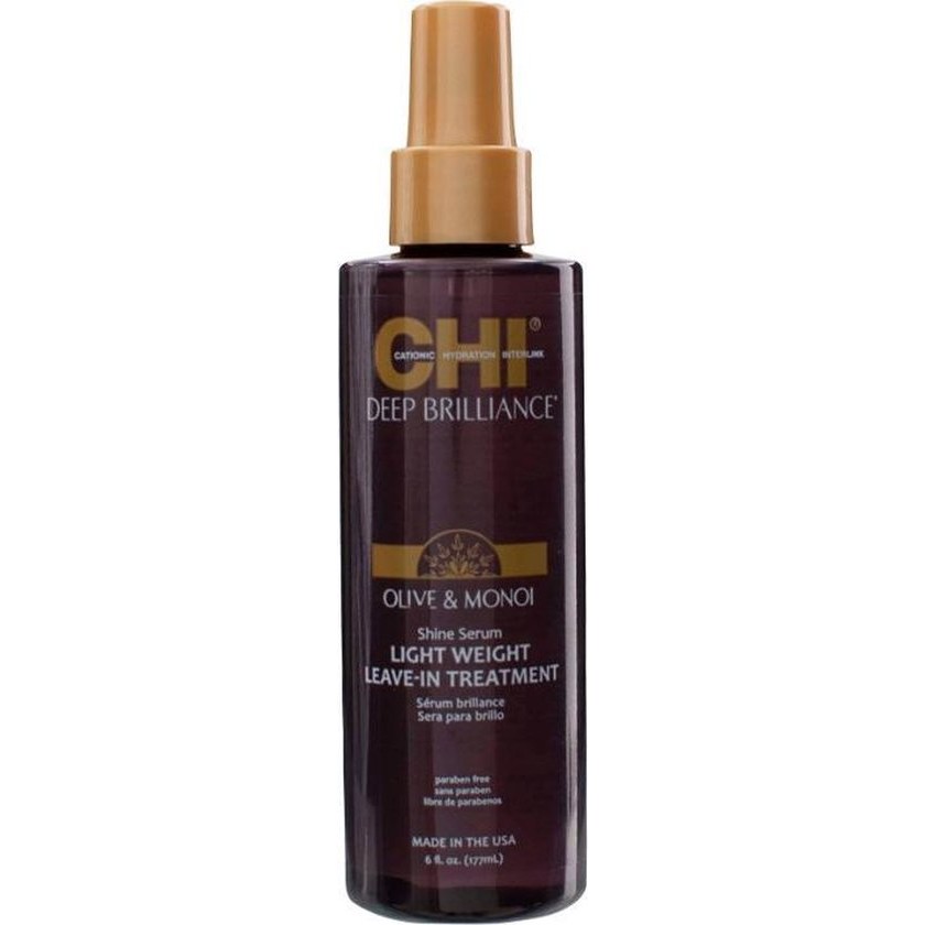 CHI Deep Brilliance Shine Serum Light Weight Leave In Treatment