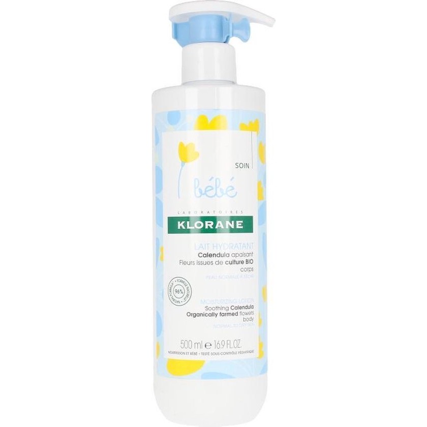 Bebe Cleansing Lotion Soothing Calendula By Klorane 500 Ml