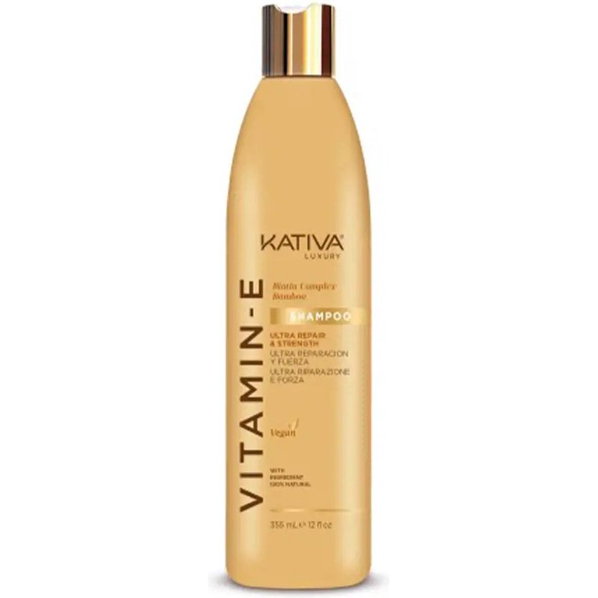 Shampoo Kativa Biotina & Bamboo Vitamine E (355 ml)