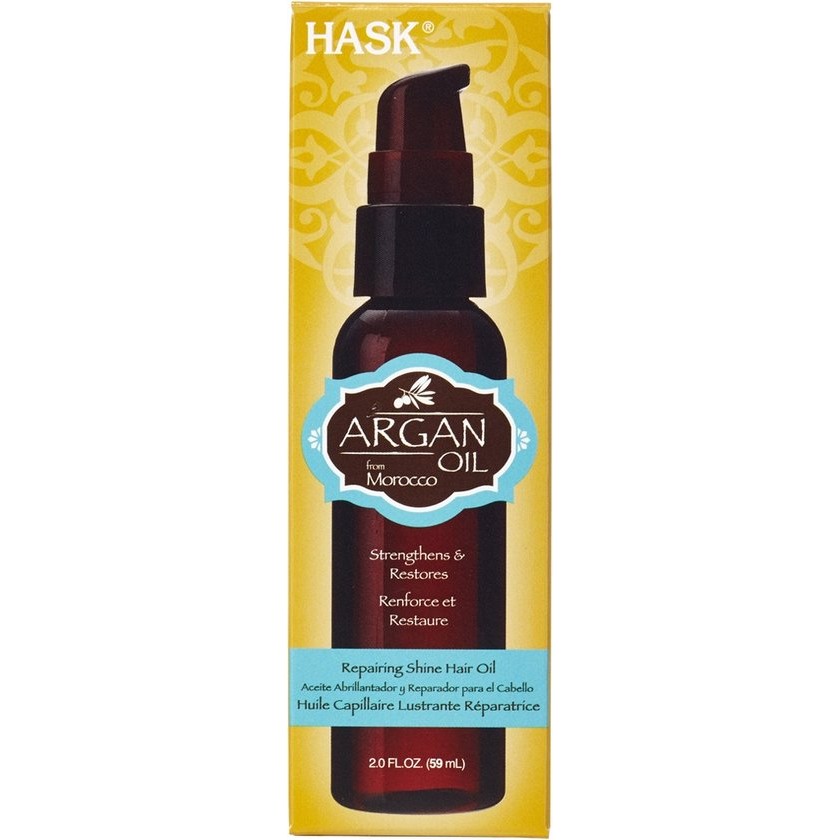 Hask Argan Oil Repairing Shine Oil Pump 59 Ml