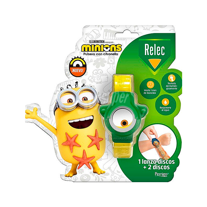 Aromatic Bracelet With Citronella Minions #yellow 1 Pcs By Relec 1 Pcs