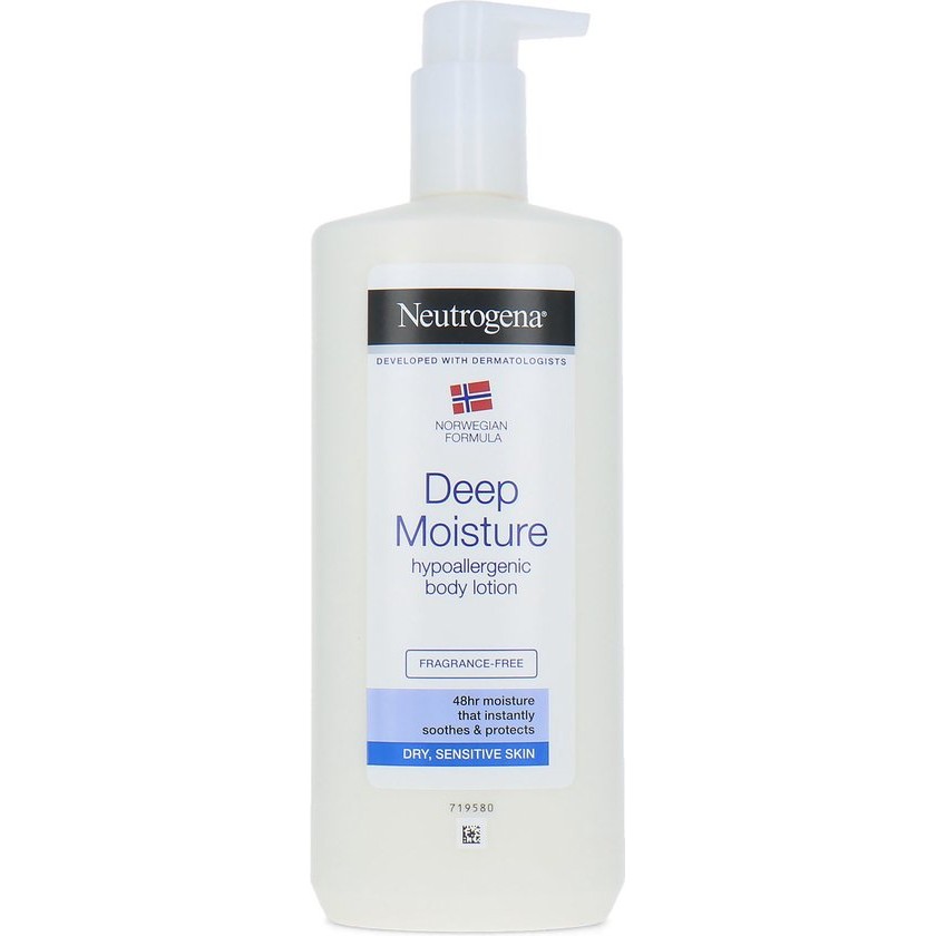 Deep Moisture Body Lotion Dry Skin By Neutrogena 400 Ml