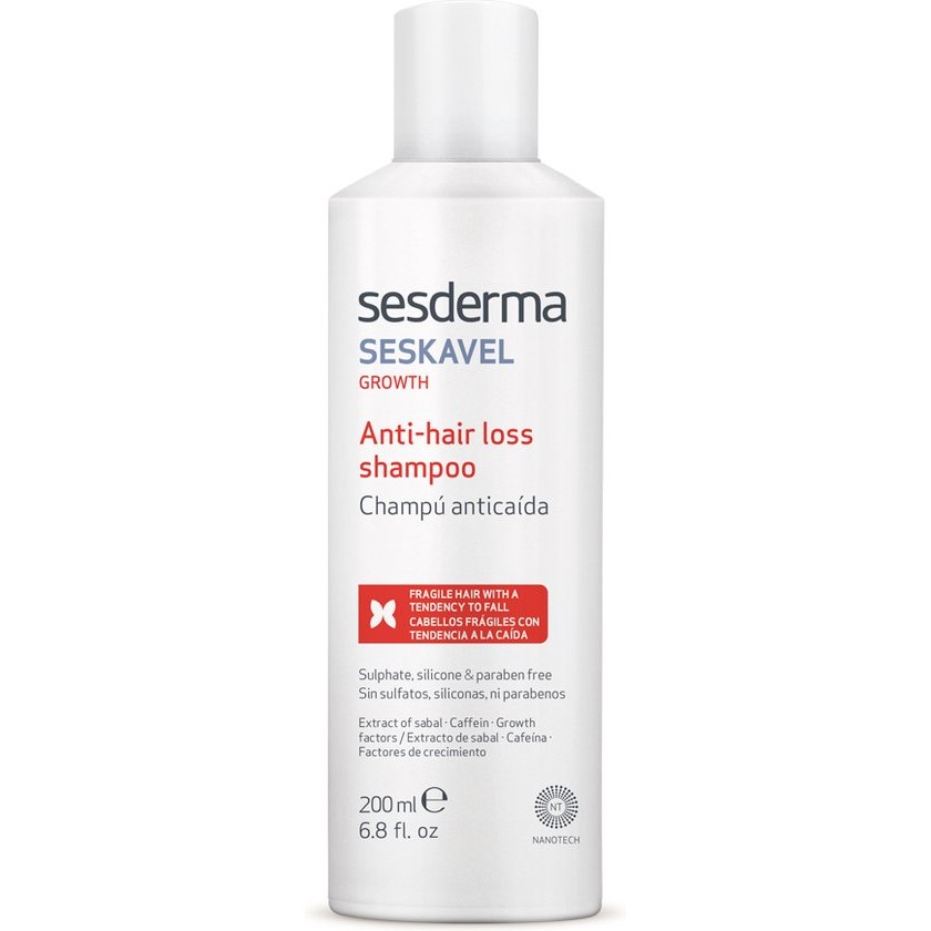 Sesderma – Prevention (Anti Hair Loss Shampoo) Seskavel (Anti Hair Loss Shampoo) 200 ml (L)