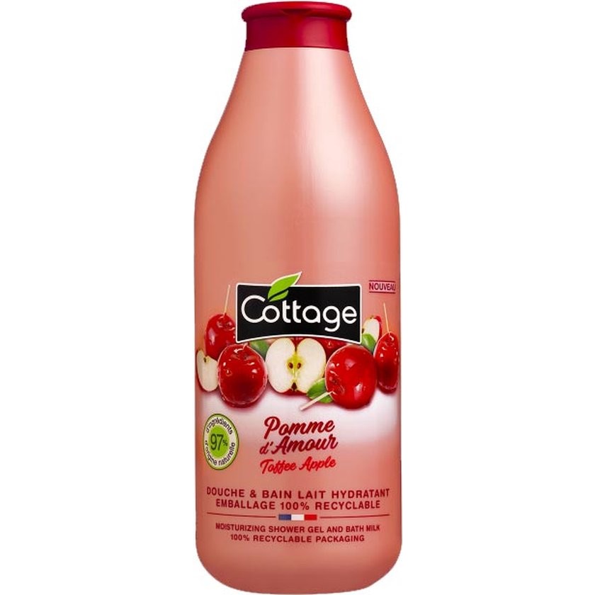 Cottage Hidratante Gel De Ducha Cremoso Manzana Caramelizada 750ml