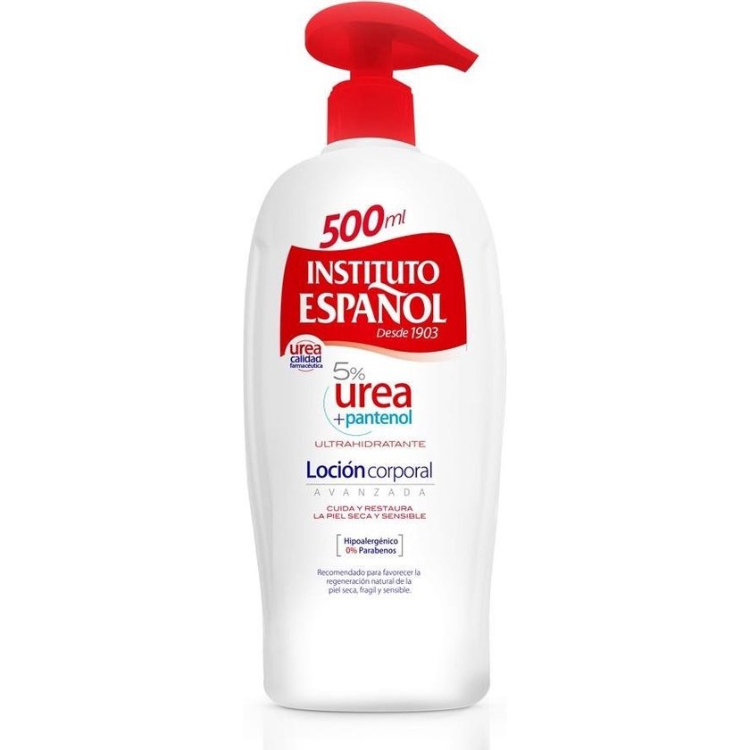 Instituto Español Urea 5% + Pantenol Loción Corporal 500 Ml
