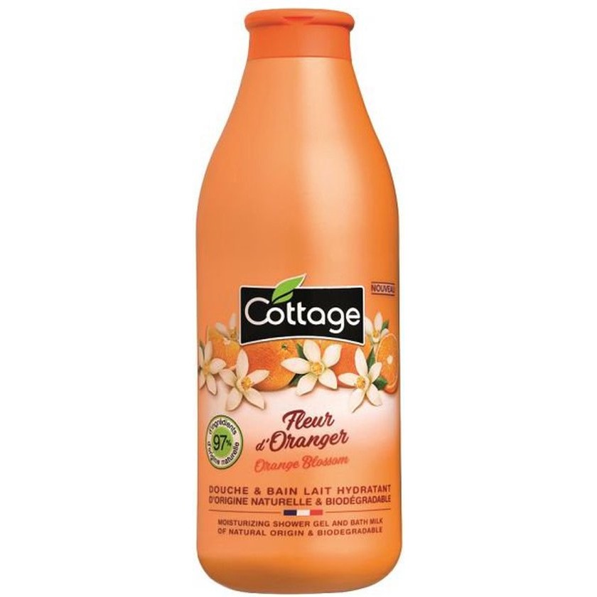 Cottage Hidratante Gel De Ducha Cremoso Flor De Azahar 750ml