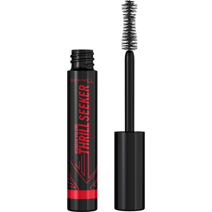 Rimmel London Wonder’Volume Thrill Seeker mascara – 004 – Pitch Black, 8 ml