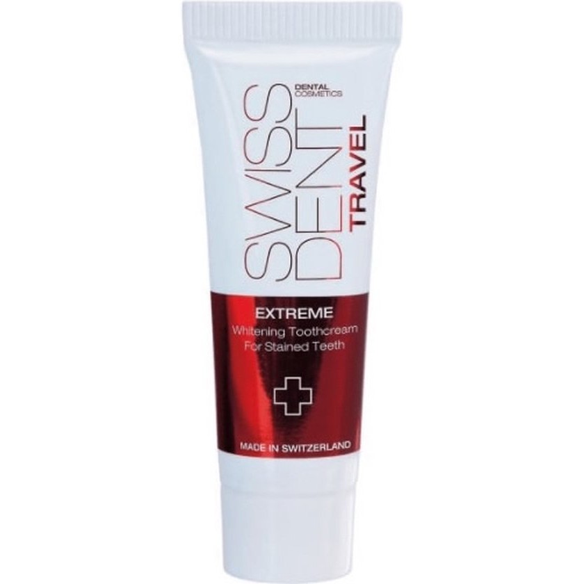 Swissdent – Stainless Extreme Whitening Toothpaste – Whitening toothpaste for smokers (U)
