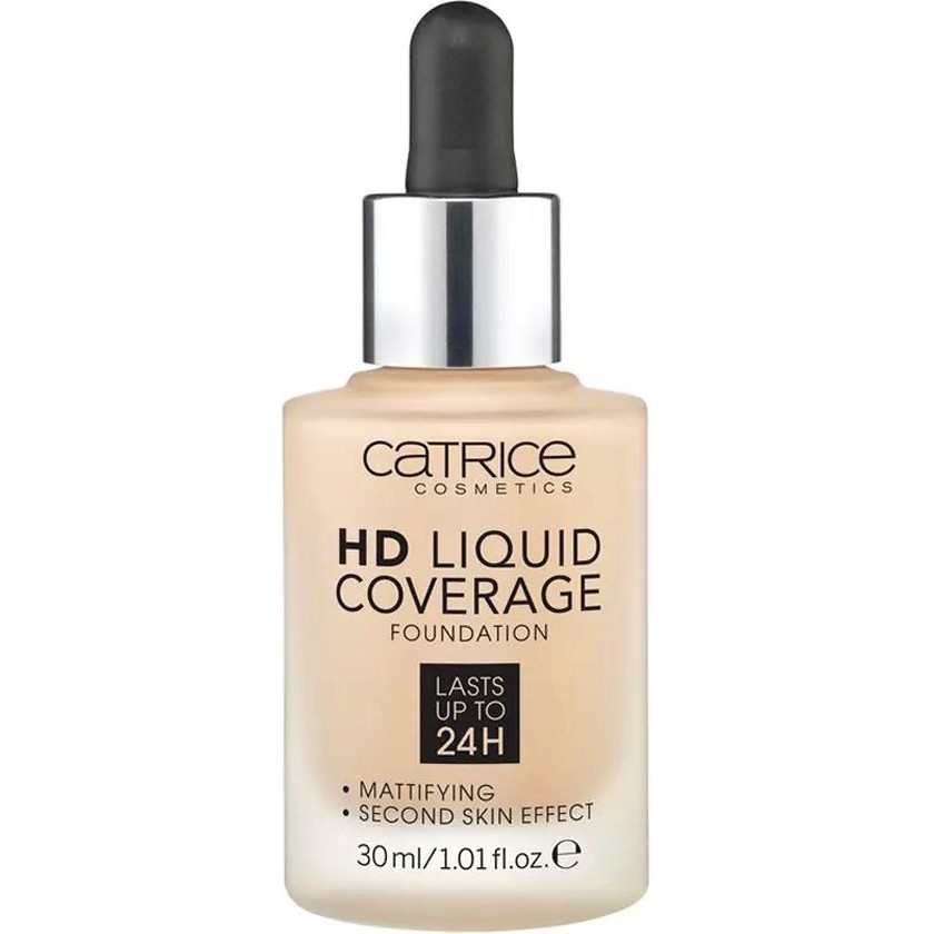 Catrice Hd Liquid Coverage Foundation Lasts Up To 24h #046-camel Beige 30 Ml