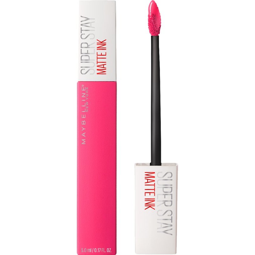 Maybelline New York – SuperStay Matte Ink Lipstick – 30 Romantic – Roze – Matte, Langhoudende Lippenstift – 5 ml