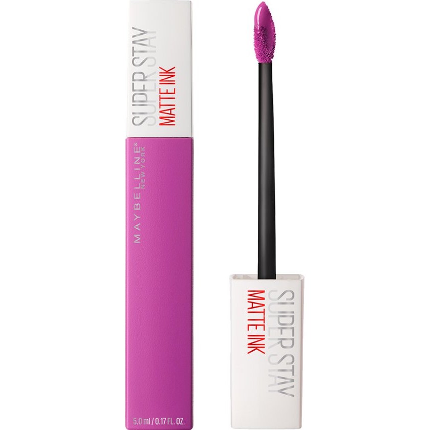Maybelline New York – SuperStay Matte Ink Lipstick – 35 Creator – Paars – Matte, Langhoudende Lippenstift – 5 ml