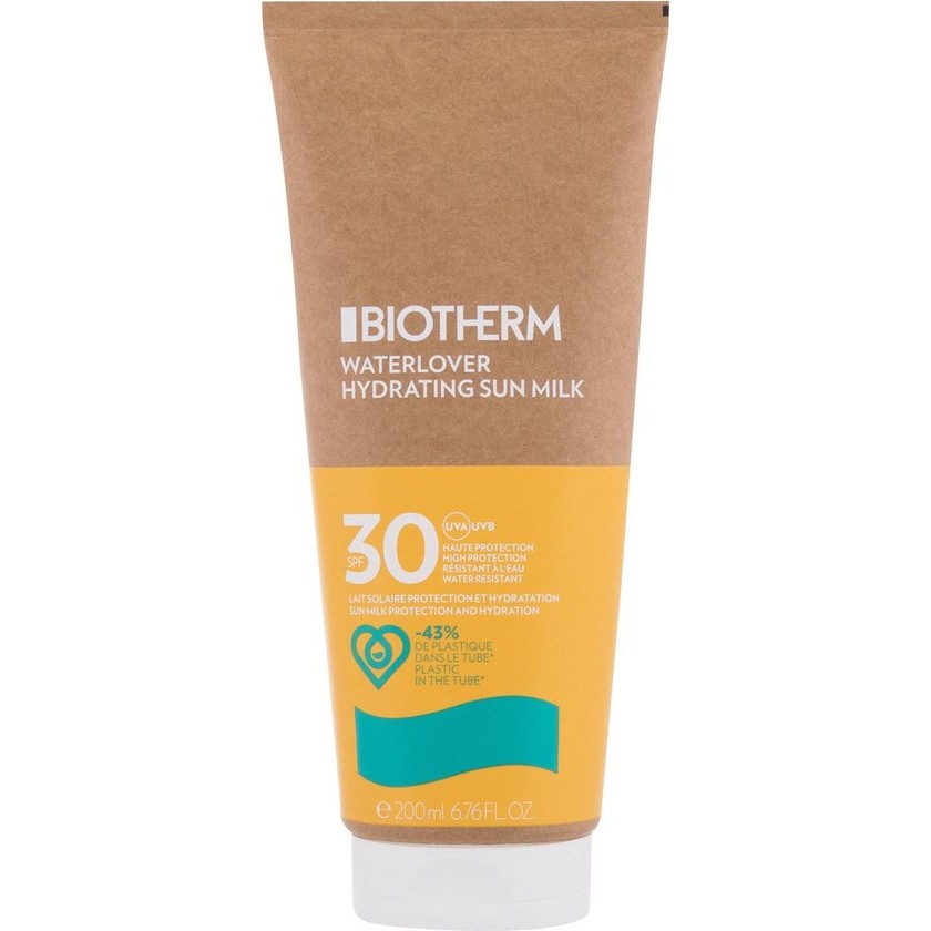 Zonnebrandcrème Waterlover Hydrating Sun Milk Biotherm SPF 30 (200 ml)