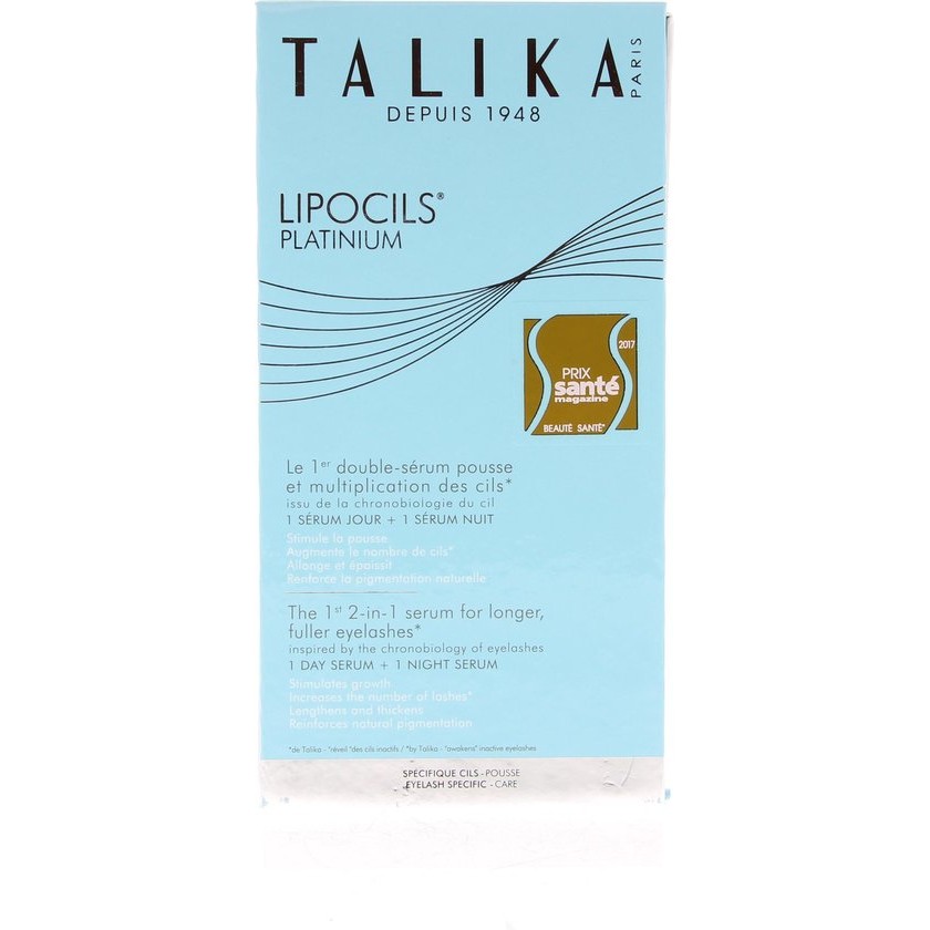 Talika Lipocils Platinium Double Serum 2×8.5ml