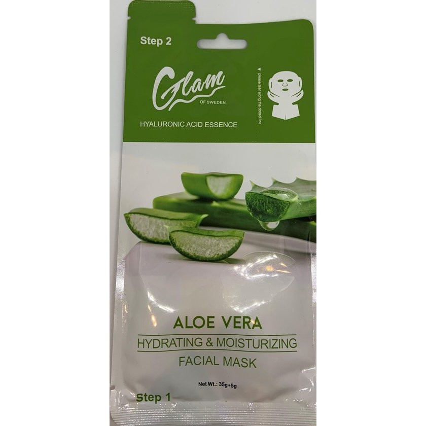 Glam Of Sweden H01493 gezichtsmasker Hydraterend masker Vrouwen 40 g
