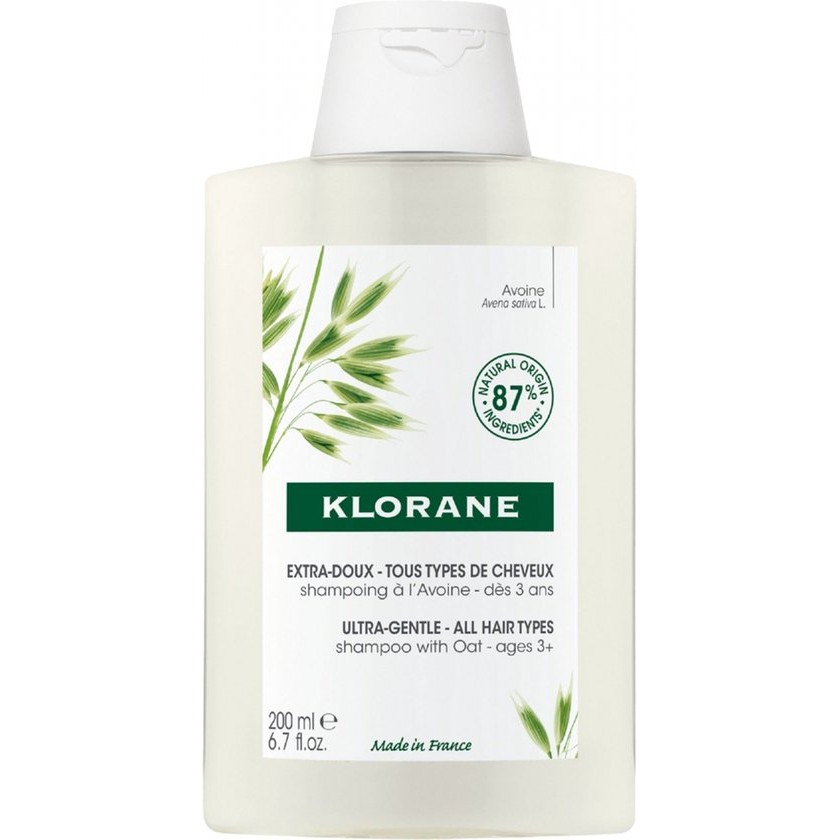 Klorane 3282770145366 shampoo Unisex 200 ml