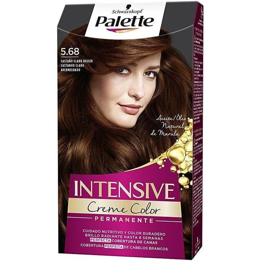 Schwarzkopf Palette Intensive Creme Color Tint 5 68 Light Reddish Brown