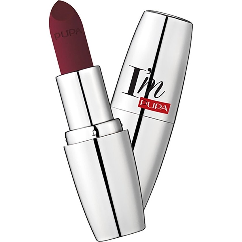 Pupa Lipstick Lip Make-up I’m Matt Pure Colour Lipstick 073 Irresistible Burgundy