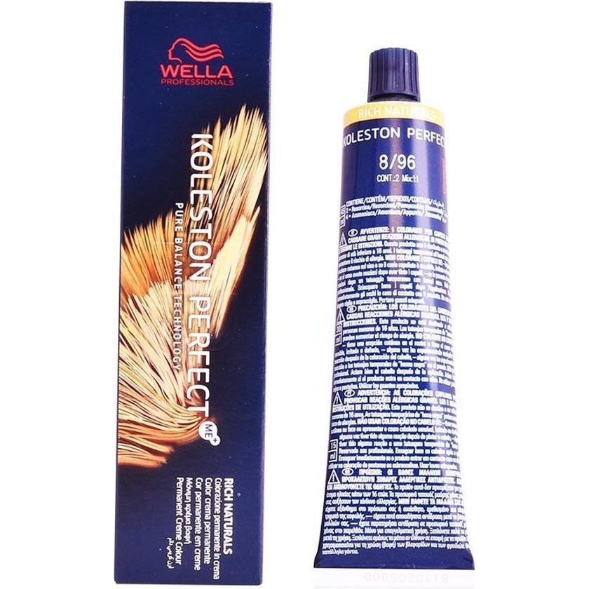 Wella Professionals Koleston Perfect Me+ – Haarverf – 8/96 Rich Naturals – 60ml