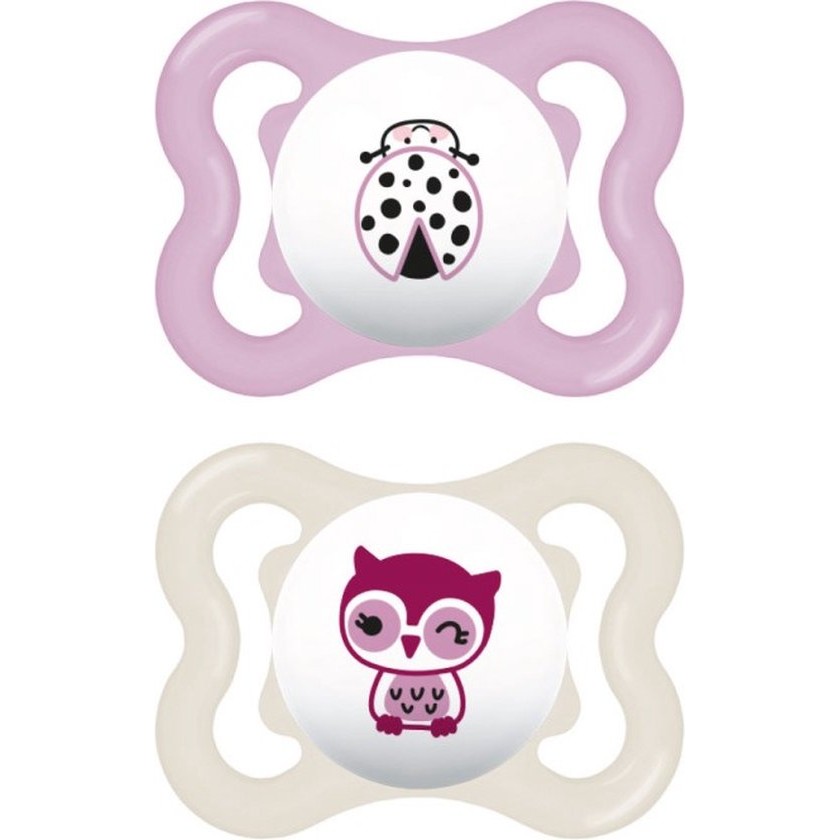 Mam Baby Dummy Perfect Star 0-2 Pink 2u