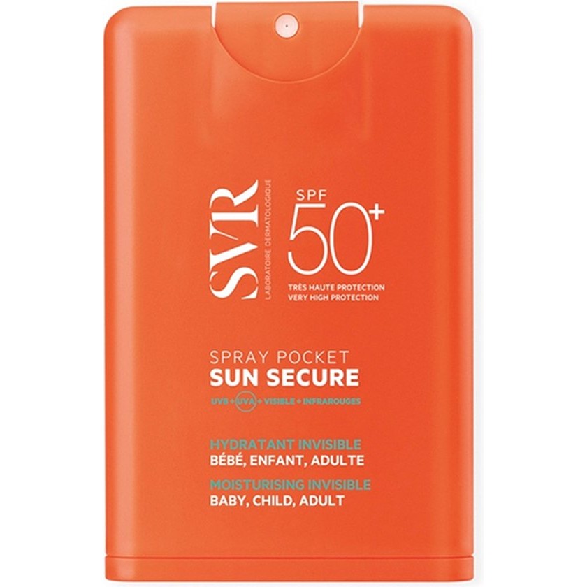 SVR Sun Secure SPF50+ Moisturising Invisible Pocket Spray 20 ml