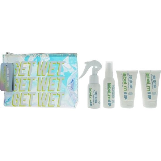 Label M Sun Edition Get Wet – Shampoo 60ml – Mask 60ml – Protein Spray 50ml – Oil 60ml