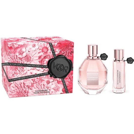 Viktor en Rolf Flowerbomb Geschenkset Eau de Parfum 100 ml + Eau de Parfum Travel set 20 ml 1 set