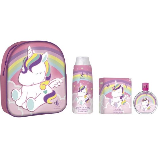 Eau my Unicorn Geschenkset – Eau De Toilette 50 ml & Douchegel 300 ml – Met Rugzak