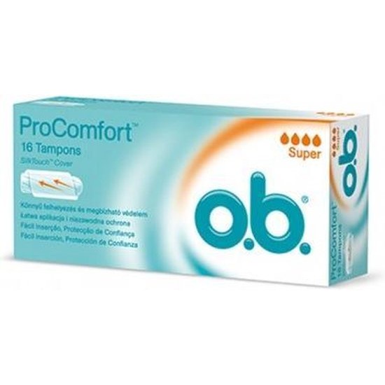 O.B. Pro Comfort Tampons Super 16 Units
