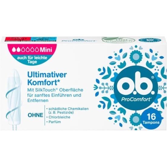 O.B. Procomfort 16 Tampons Mini