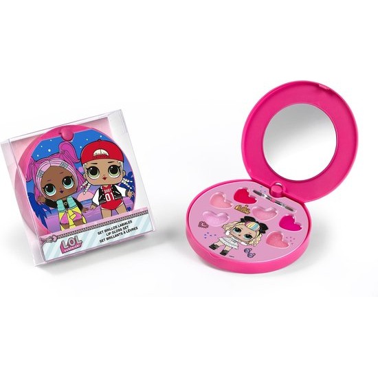 Kinder Make-up Set Cartoon Roze