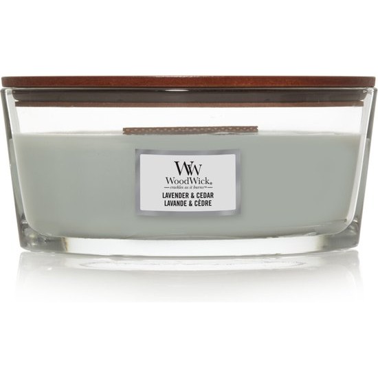 WoodWick Lavender & Cedar Ellipse Candle