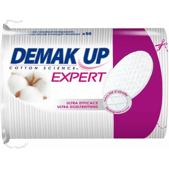 Expert Cotton Make-up Remover Discs 50 U By Demak’up 50 Pcs