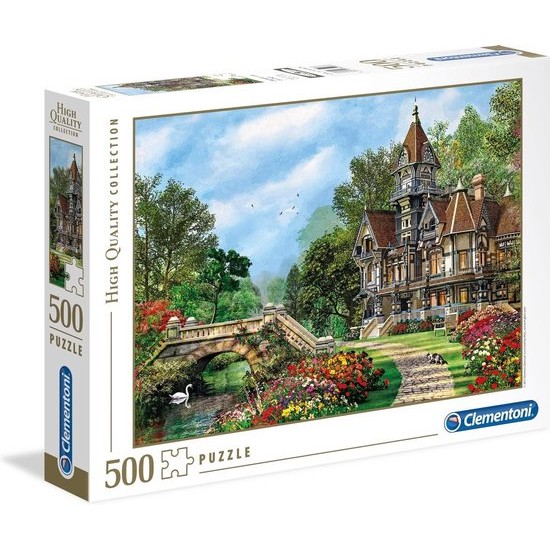 Clementoni Legpuzzel High Quality – Old Waterway Cottage 500 Stukjes