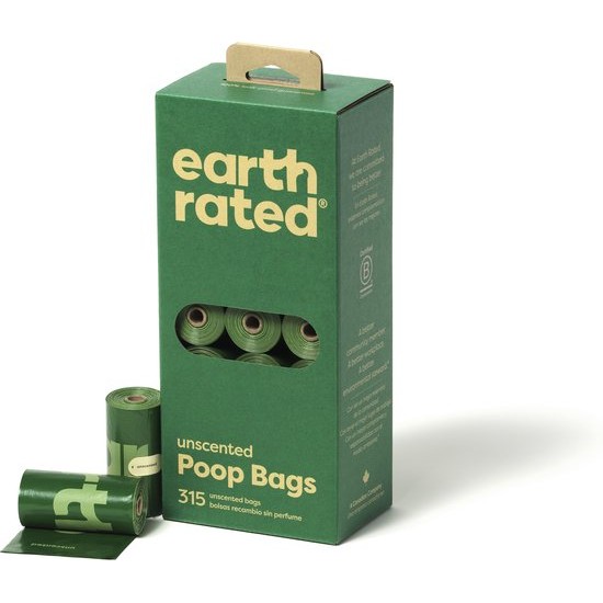 Earth Rated Eco Poepzakjes Geurloos 21 x 15 zakjes