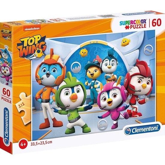 Clementoni Legpuzzel Top Wings 60 Stukjes