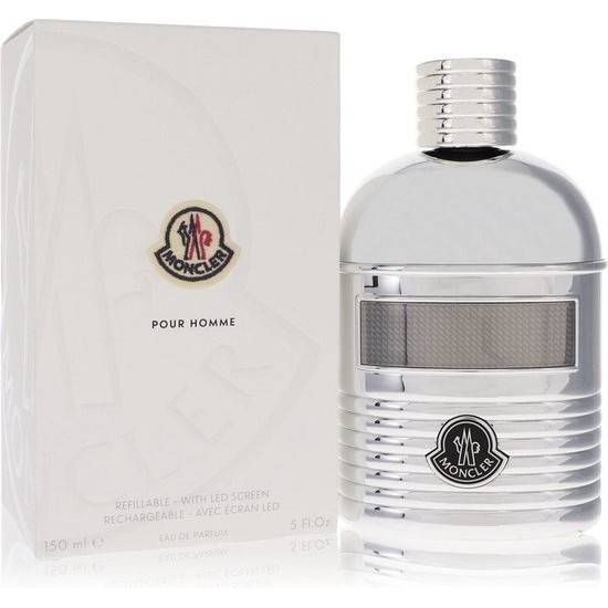 Moncler Eau De Parfum Spray (refillable + Led Screen) 150 Ml For Men