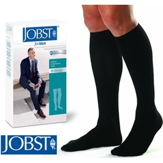 Jobst Calcetin Compresion Normal Talla L Color Azul 1 Par Bsn Medical