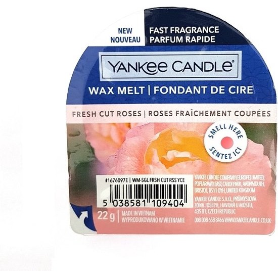 Wax Melt Geurwas Vers Gesneden Rozen 22g