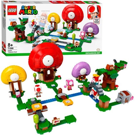 LEGO Super Mario Uitbreidingsset Toads Schattenjacht – 71368