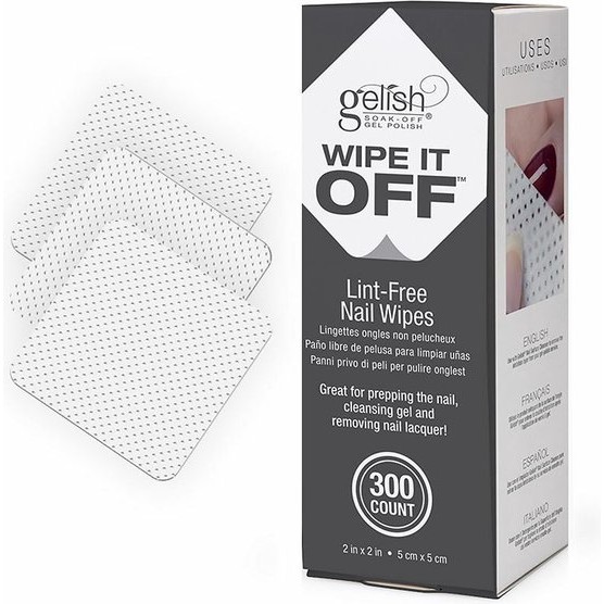 Morgan Taylor Wipe It Off Lint-free Nail Wipes 300 U