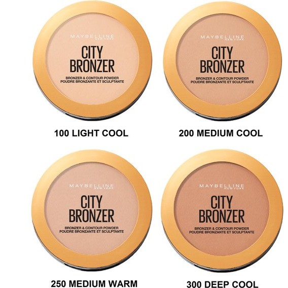 Maybelline New York – City Bronzer & Contour Powder – 300 Deep Cool – Bronzing en Contouring Poeder – 51,4 gr.