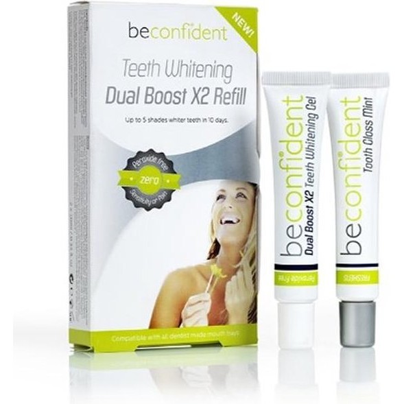 Beconfident Teeth Whitening Dual Boost Refill 2 Units