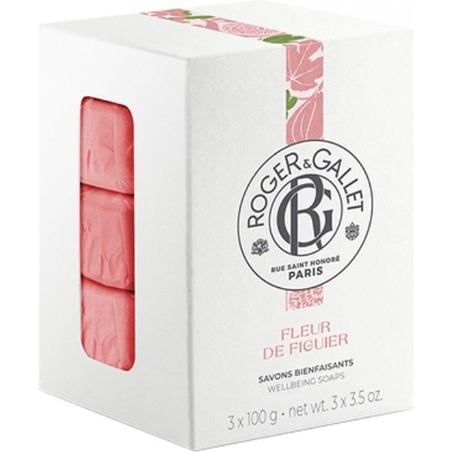 Roger & Gallet Fleur De Figuier Scented Soaps 3 U