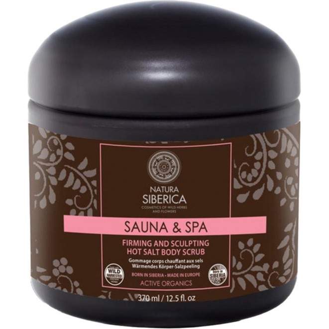 Natura Siberica Slimming Hot Salt Body Scrub 370ml