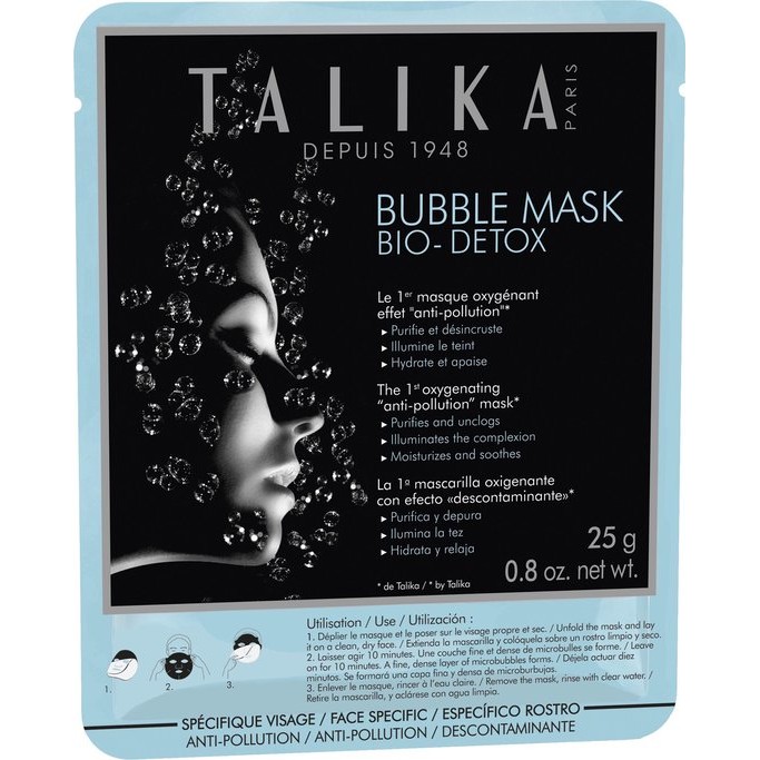 Talika Bubble Bio Detox Anti-pollution Mask 25 G